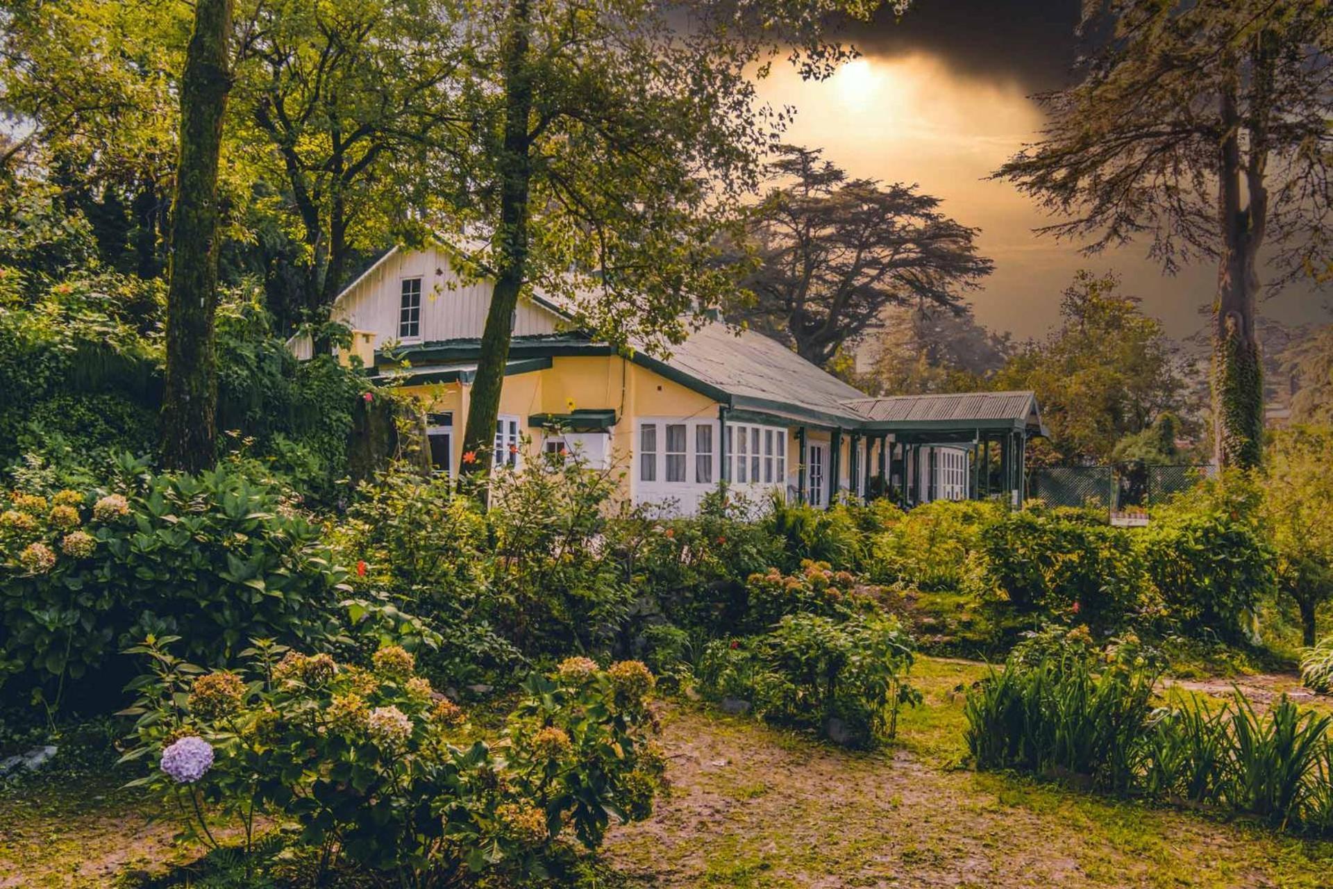 Stayvista At Rose Cottage - Bonfire & Scenic View Шимла Экстерьер фото